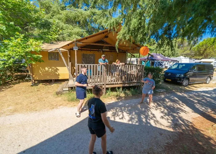 Eurocamp Tents At Campsite Porto Sole *